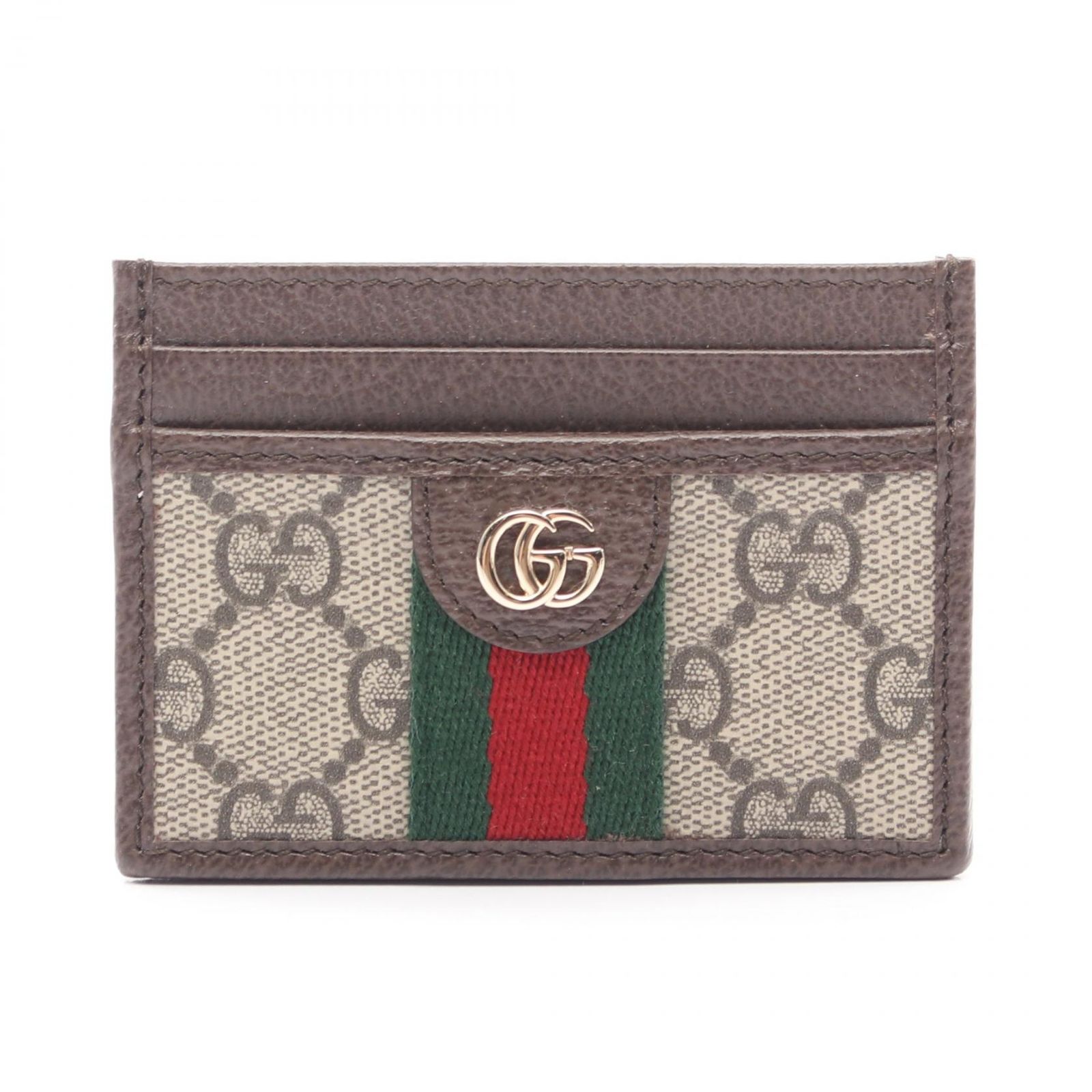 グッチ GUCCI カードケース オフィディア シェリーライン GGスプリーム 838486FAE0L9746 ベージュ レザー カードケース レディース 新品