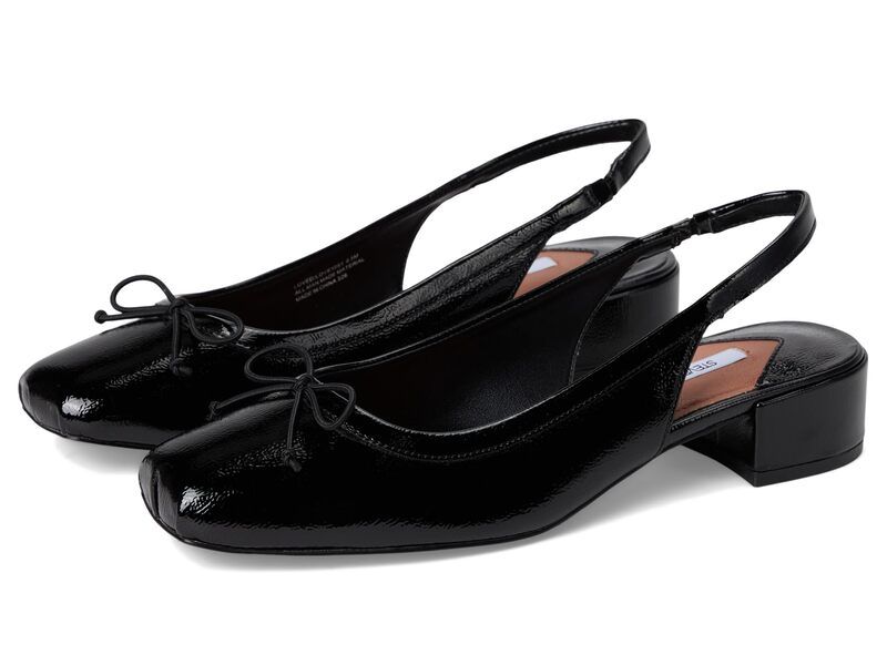 スティーブ マデン レディース シューズ ヒール Steve Madden Loved Black Crinkle P ブラック