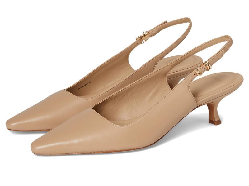 ヴィンス レディース シューズ ヒール Vince Sabra Slingback Shoes Warm Almond