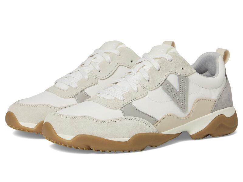 バイオニック レディース シューズ スニーカー VIONIC Walk Slim Glide Walking Shoes Ivory Leather A アイボリー