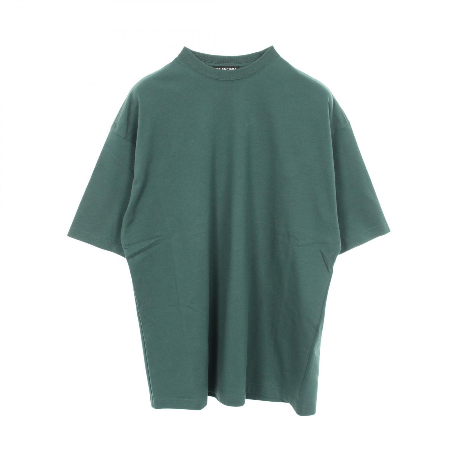 バレンシアガ BALENCIAGA 半袖Tシャツ バックロゴ オーバーサイズ 570805 コットン Tシャツ ユニセックス Used A