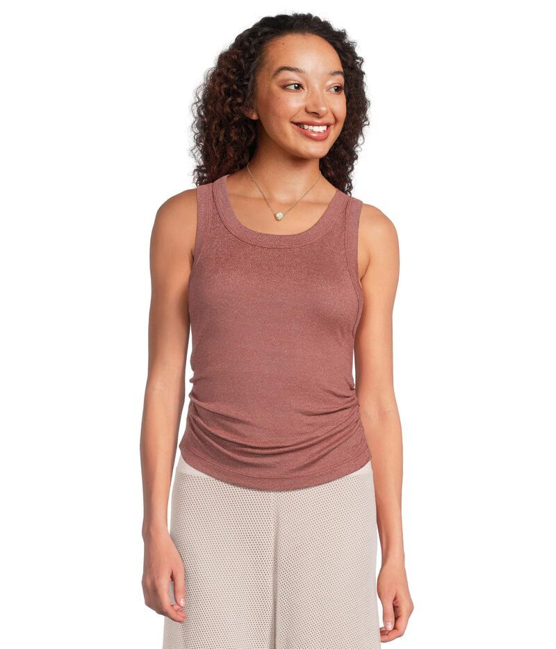 マイケルスターズ レディース トップス シャツ Michael Stars Ella Crop Tank Muse