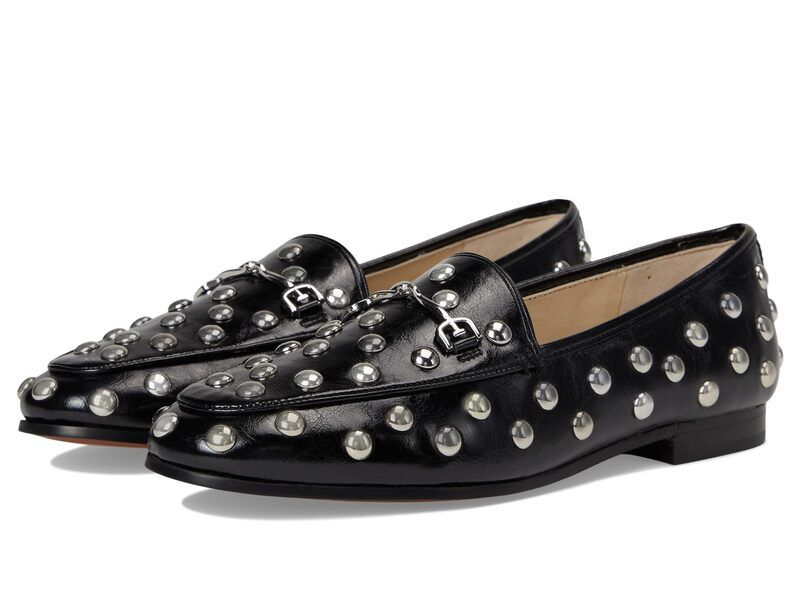 サムエデルマン レディース シューズ スリッポン・ローファー Sam Edelman Loraine Stud Black Patent St ブラック