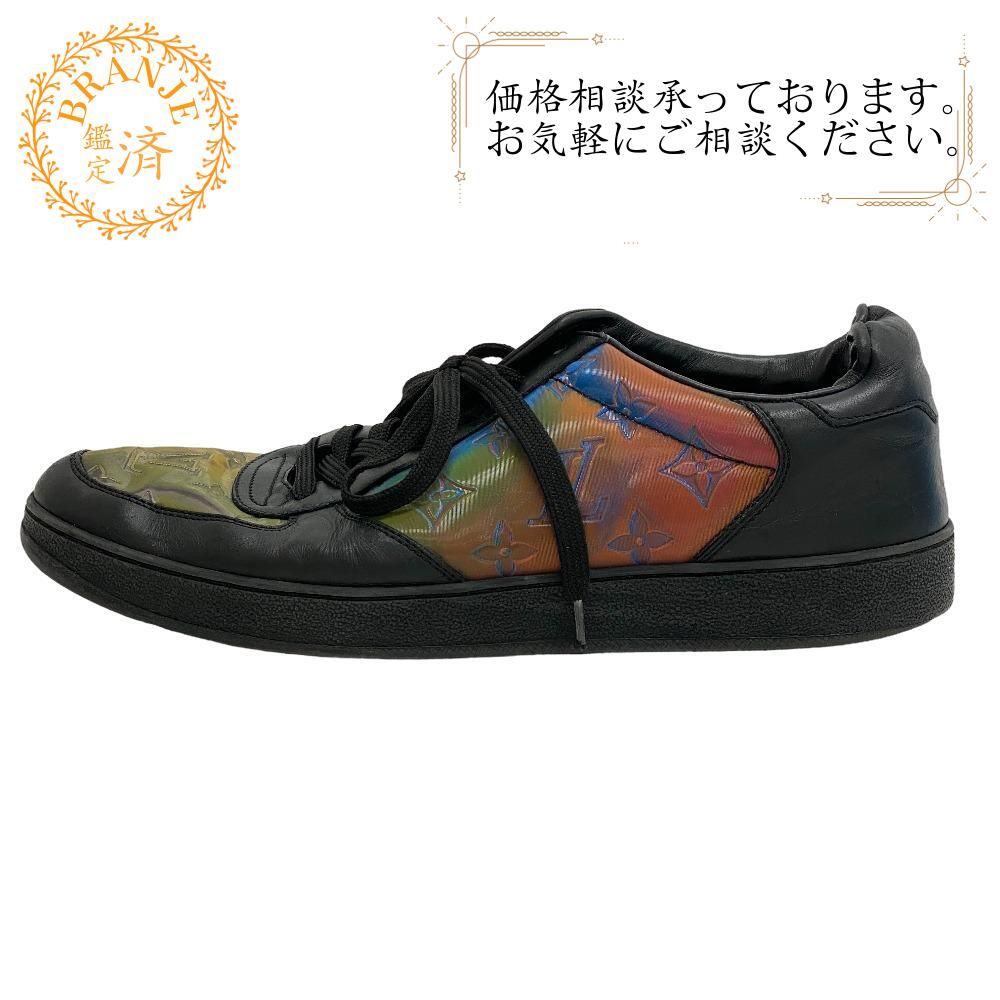 LOUIS VUITTON/ルイヴィトン ビトン 2021年 リヴォリライン レインボー - スニーカー ブラック メンズ ブランド 26,000円