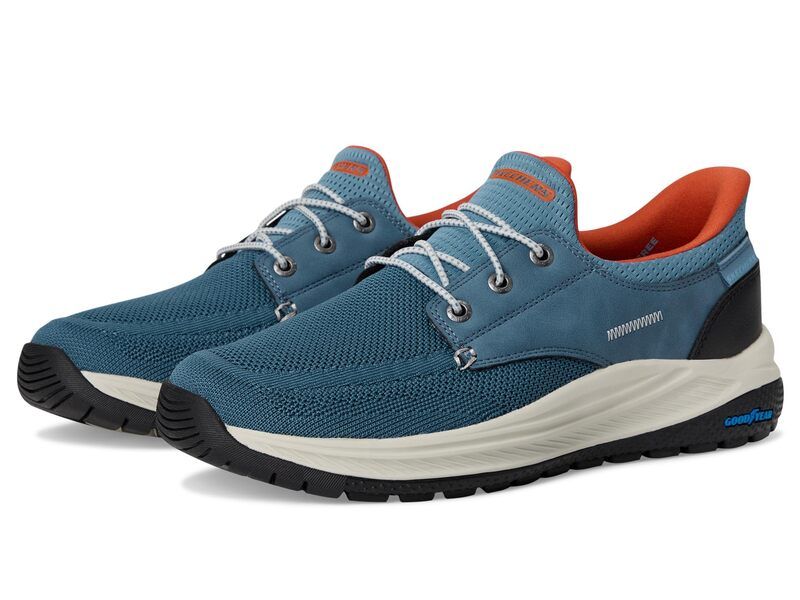 スケッチャーズ メンズ シューズ スニーカー SKECHERS Meroe Alden Blue ブルー