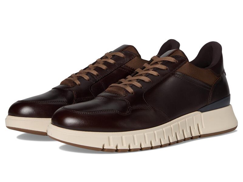 エコー メンズ シューズ スニーカー ECCO Gruuv Studio Runner Sneaker Cocoa BrownCof ブラウン