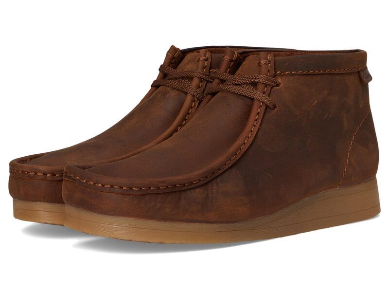 クラークス メンズ シューズ ブーツ・レインブーツ Clarks Wallaston Boot Beeswax Leather