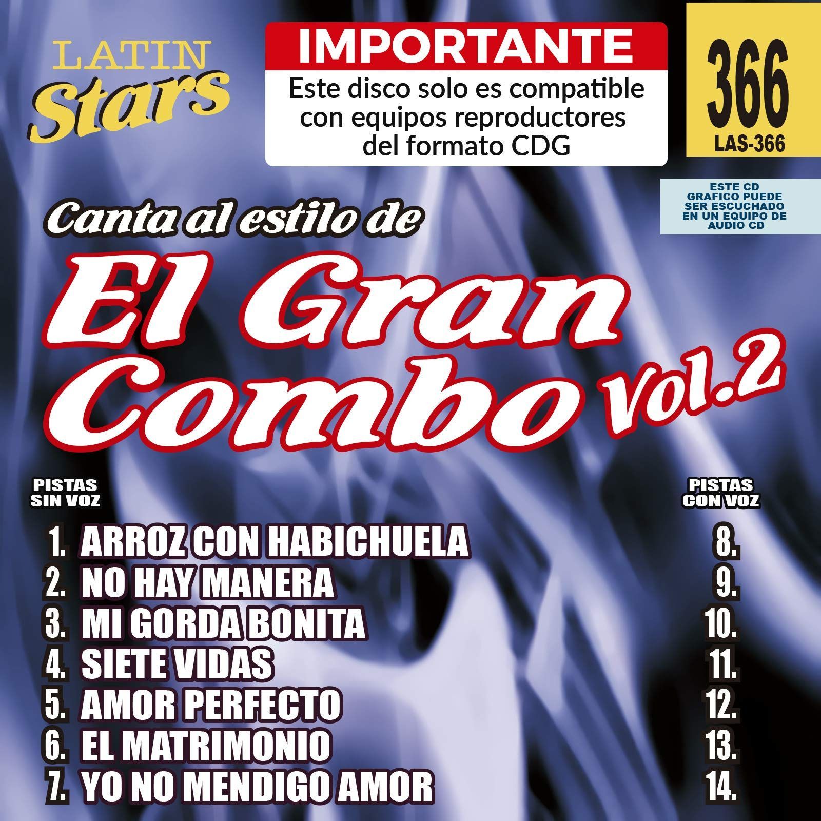 【CD】Karaoke: Gran Combo 2 - Latin Stars Karaoke