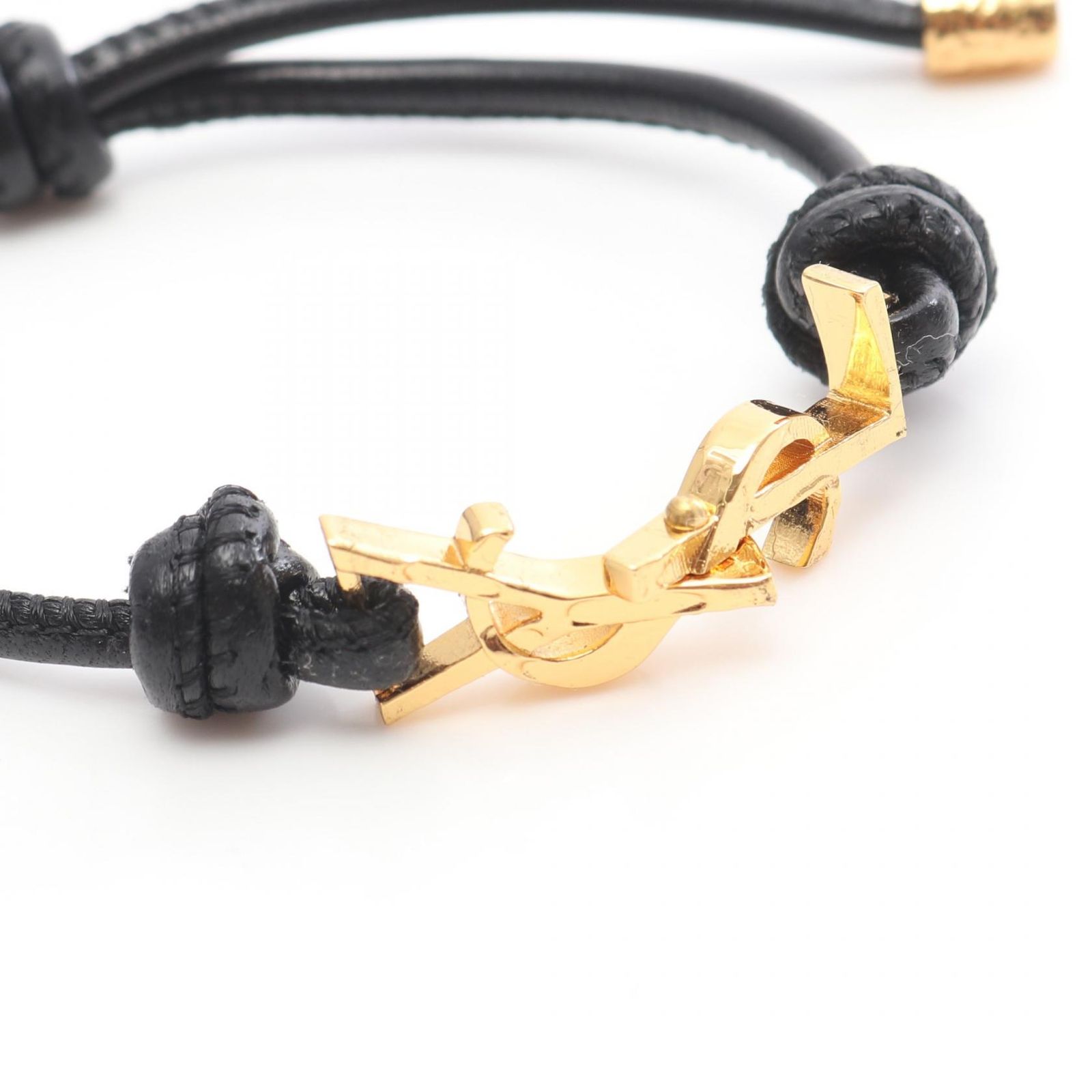 SAINTLAURENT ブレスレット 美品】サンローラン カサンドラ ゴールド 