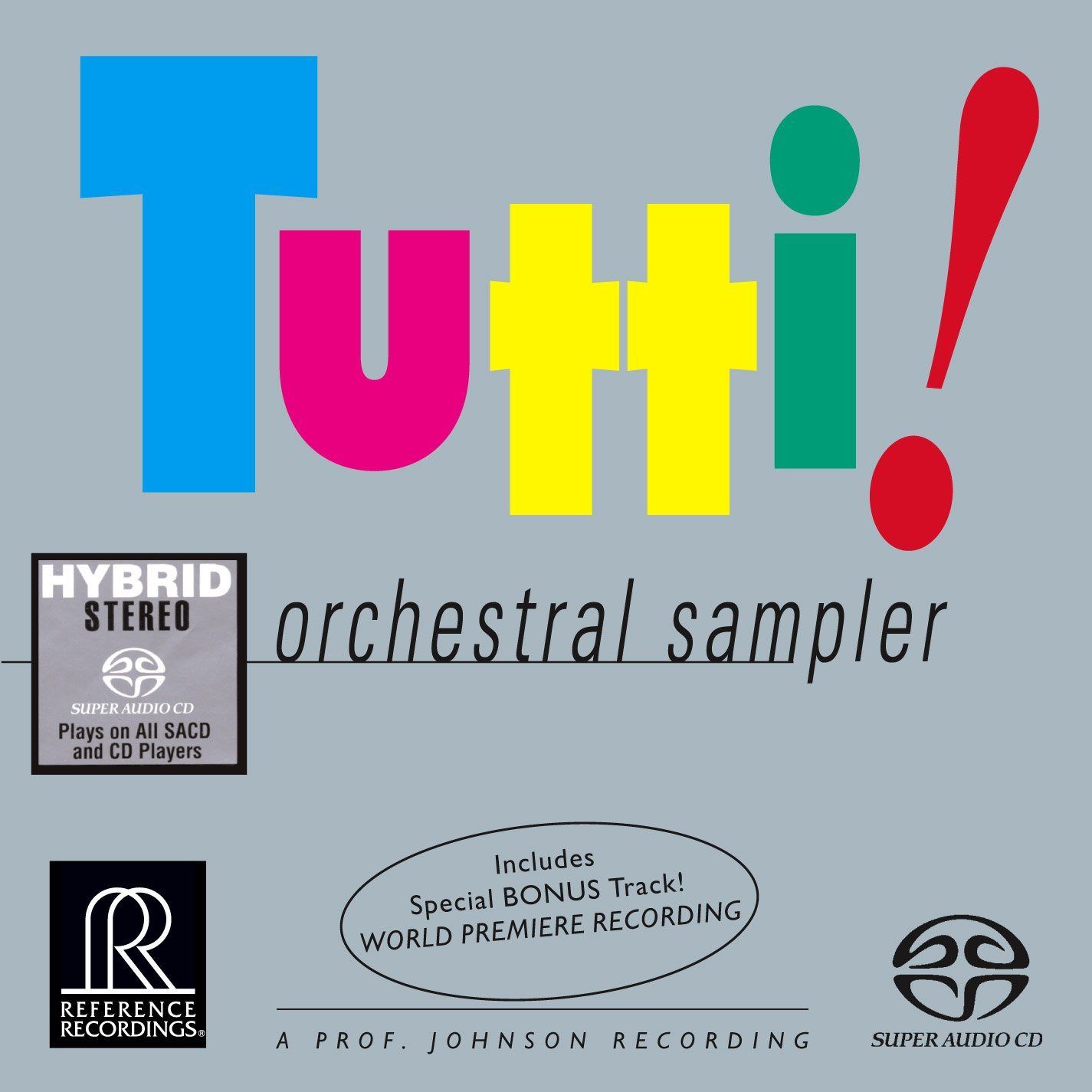 【CD】Tutti!: Orchestral Sampler