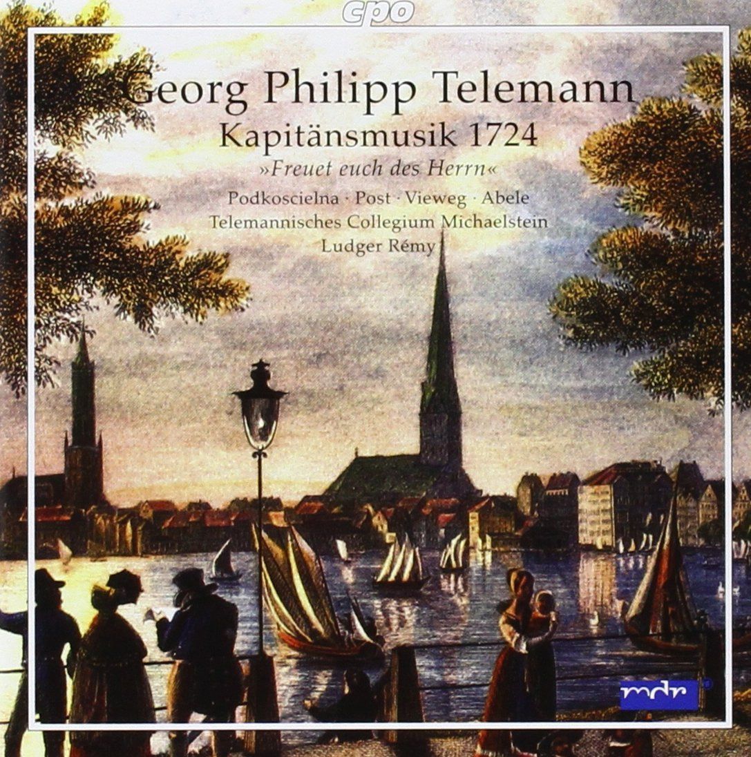 【CD】テレマン:隊長の音楽 1724年