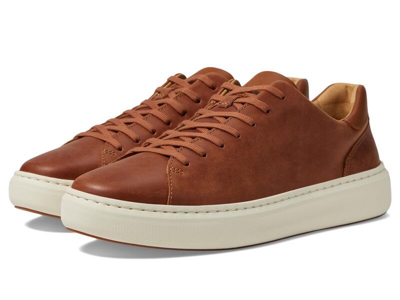 ジョンストンアンドマーフィー メンズ シューズ スニーカー レース Johnston Murphy Anders LaceToToe Tan Full Grain タン