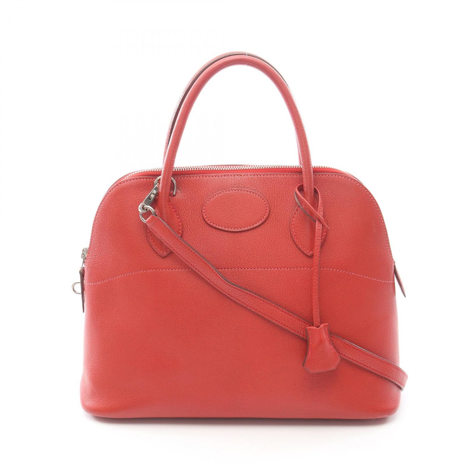 エルメス HERMES ハンドバッグ ボリード31 ルージュガランス 2WAY ルージュガランス その他 ボリード31 ルージュガランス レディース Used B