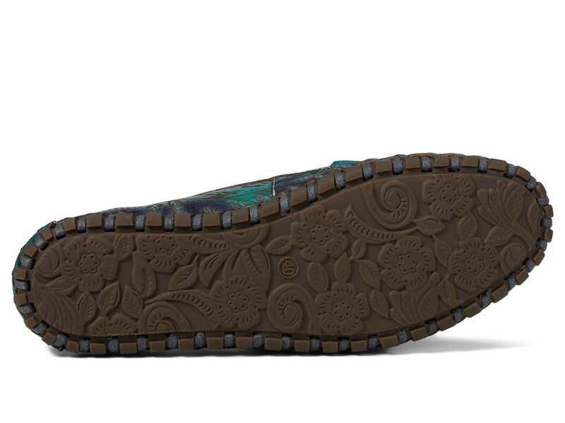 スプリングステップ レディース シューズ スリッポン・ローファー LArtiste by Spring Step Delavigne Teal Multi ティール