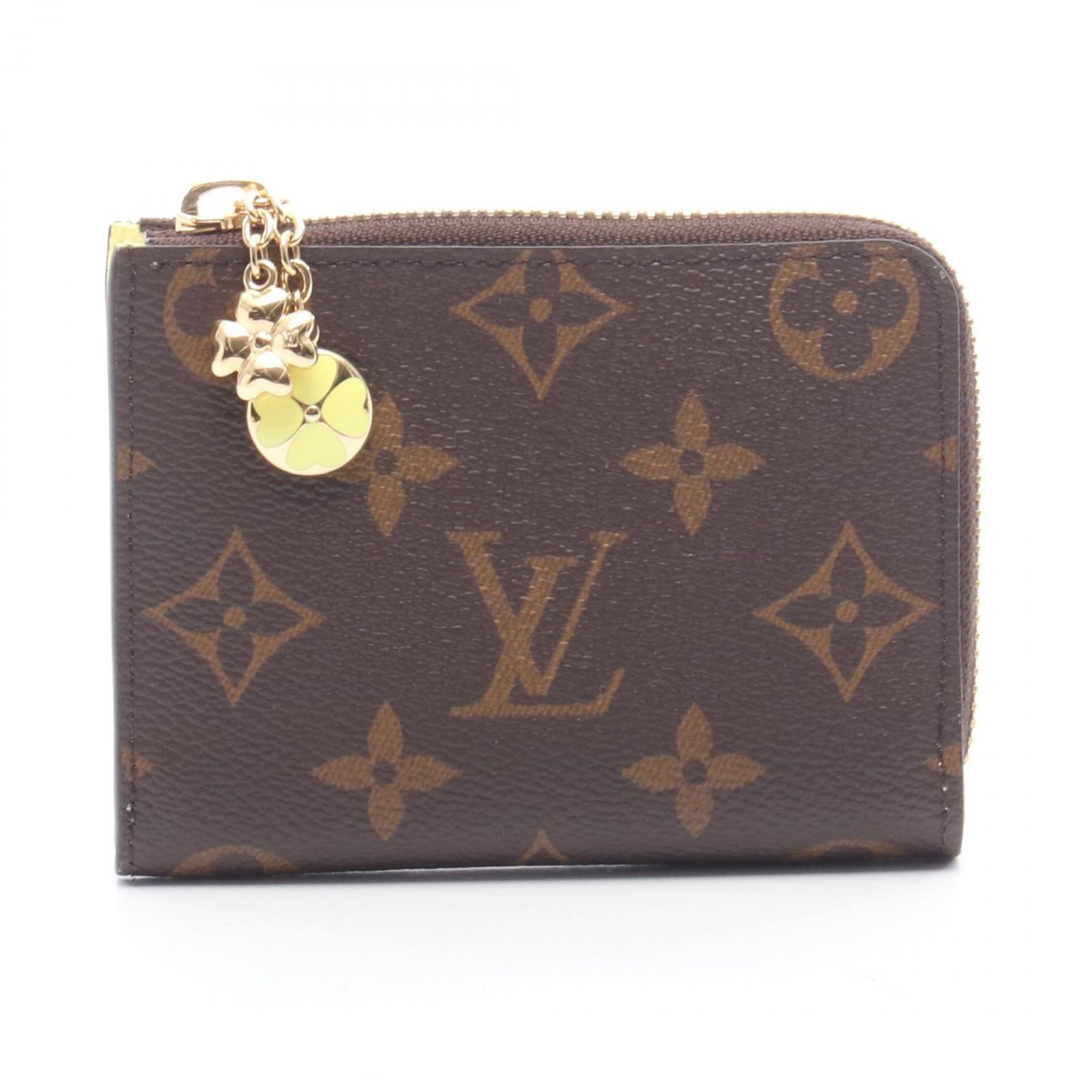 ルイ・ヴィトン LOUIS VUITTON コインケース ポルトフォイユ ノア コンパクト モノグラム シトラス M27769 シトラス レザー ポルトフォイユ・ノア コンパクト レディース