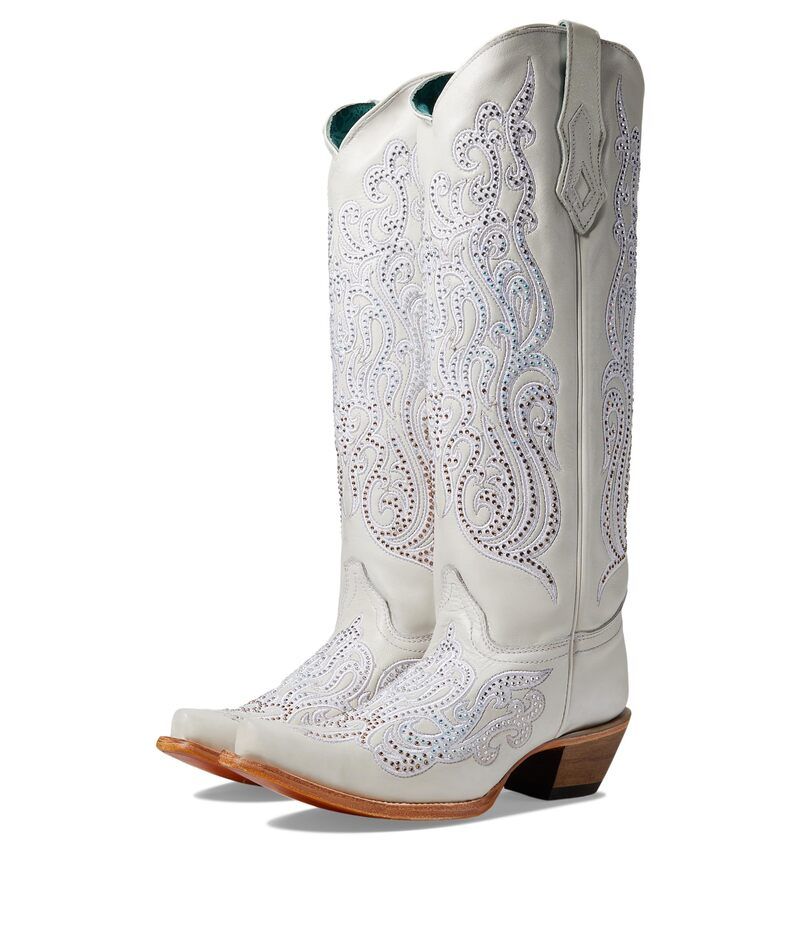 コーラルブーツ レディース シューズ ブーツ・レインブーツ Corral Boots C4099 White ホワイト