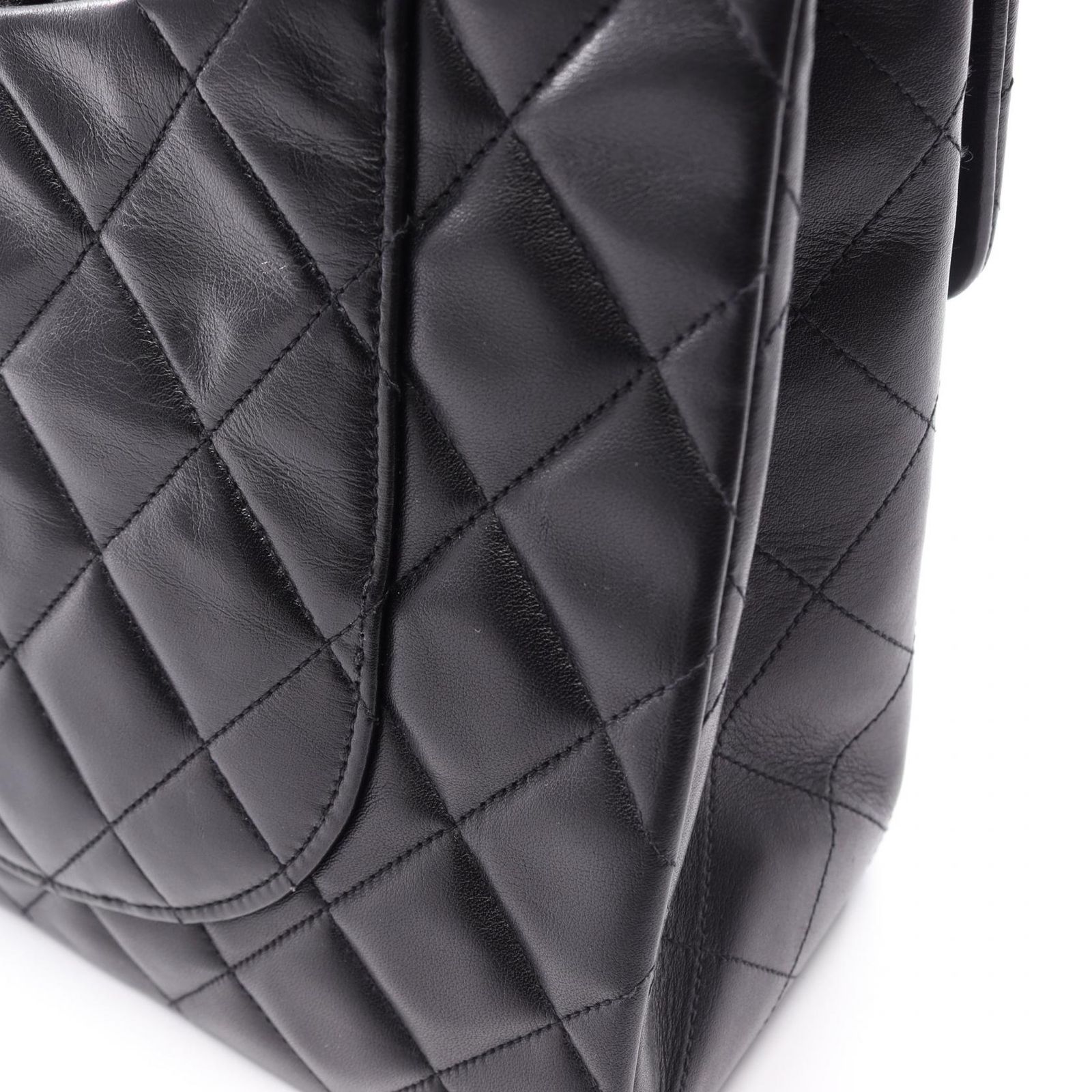 シャネル CHANEL ショルダーバッグ デカマトラッセ34 ブラック 