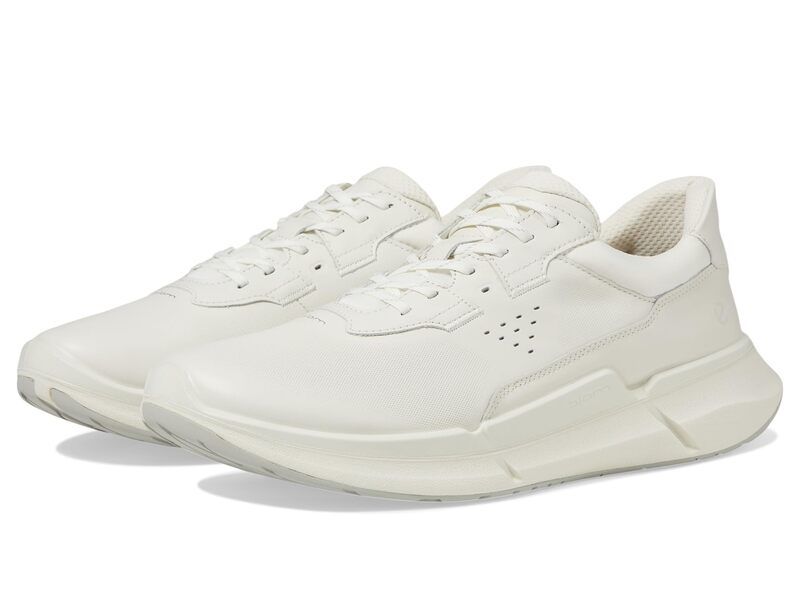 エコー メンズ シューズ スニーカー レザー ECCO Sport Biom 22 Leather White ホワイト