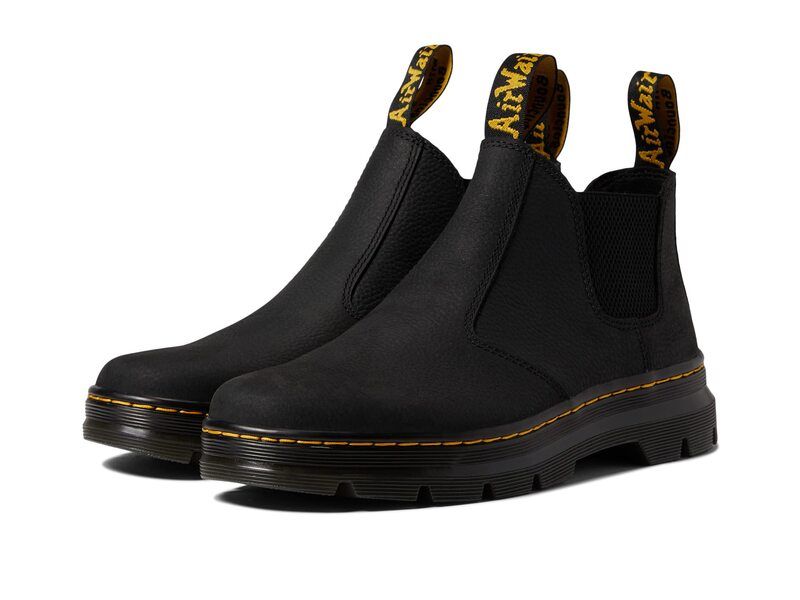 ドクターマーチン メンズ シューズ ブーツ・レインブーツ Dr Martens Work Hardie II Black Pit Quart ブラック