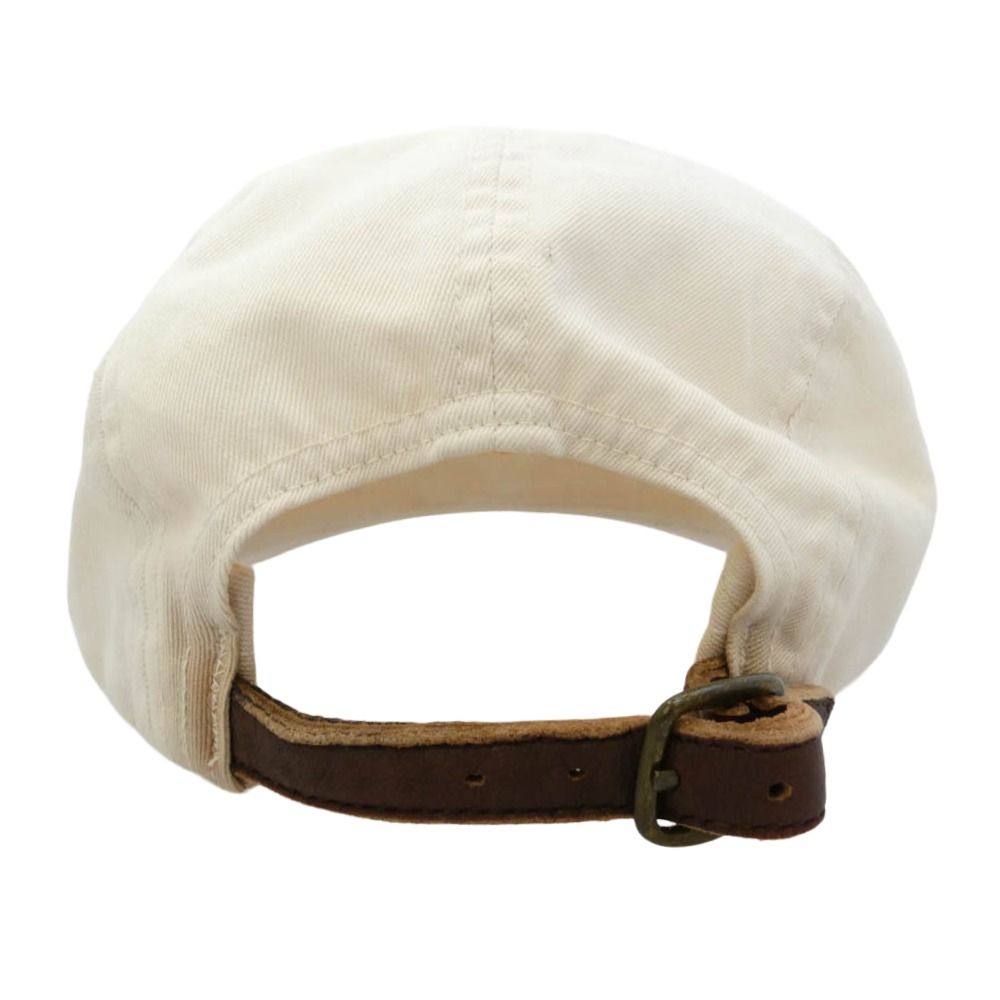 Supreme シュプリーム 24SS Washed Chino Twill Camp Cap ウォッシュド チノ ツイル キャンプ キャップ オフホワイト系【中古】 Supreme シュプリーム 24SS Washed Chino Twill Camp Cap ウォッシュド
