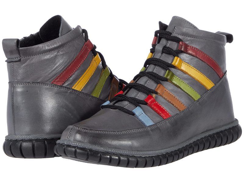 スプリングステップ レディース シューズ ブーツ・レインブーツ Spring Step Mambo Dark Grey Multi グレー