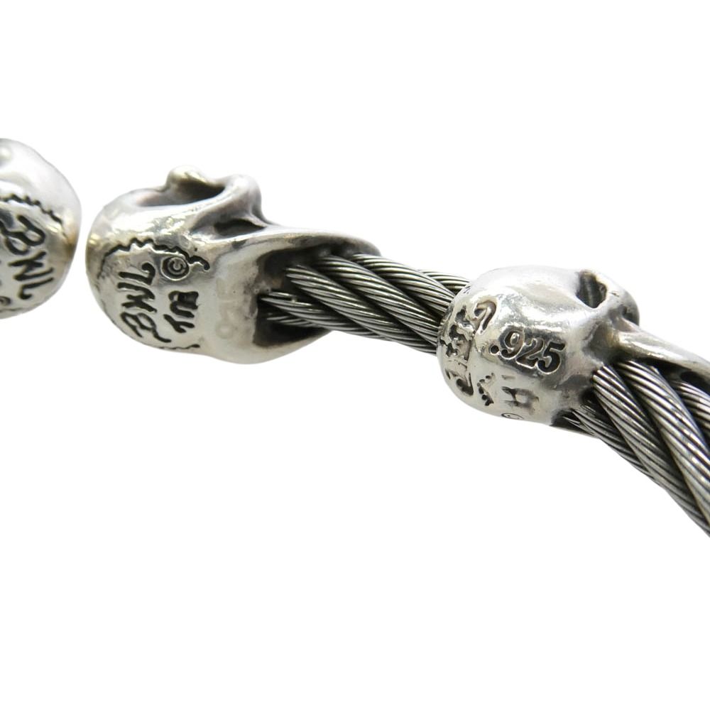 BILL WALL LEATHER ビルウォールレザー WIRE BANGLE 2グッドラック