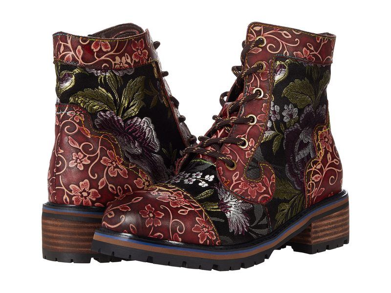 スプリングステップ レディース シューズ ブーツ・レインブーツ LArtiste by Spring Step Fantastic Red Multi レッド