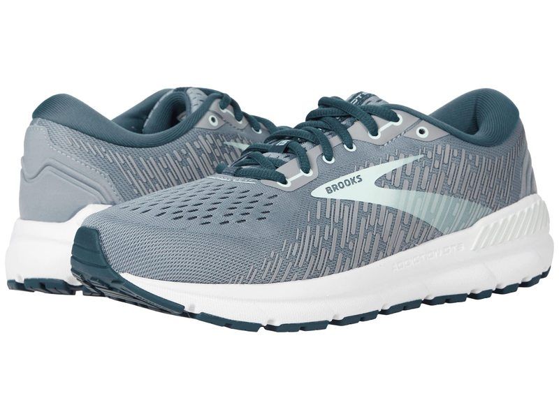 ブルックス レディース シューズ スニーカー Brooks Addiction GTS 15 GreyNavyAqua グレー