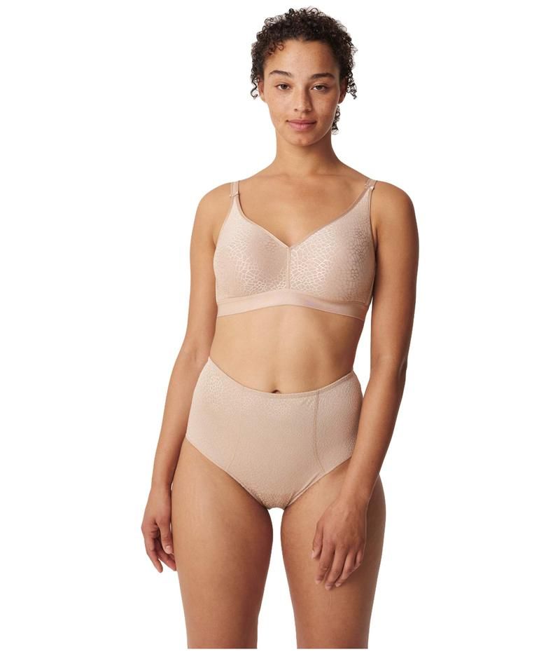 シャントル レディース アンダーウェア ブラジャー Chantelle C Magnifique Full Bust Wireless Bra Ultra Nude