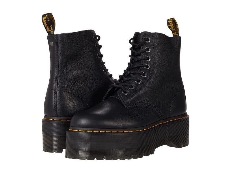 ドクターマーチン レディース シューズ ブーツ・レインブーツ Dr Martens 1460 Pascal Max Black Pisa ブラック