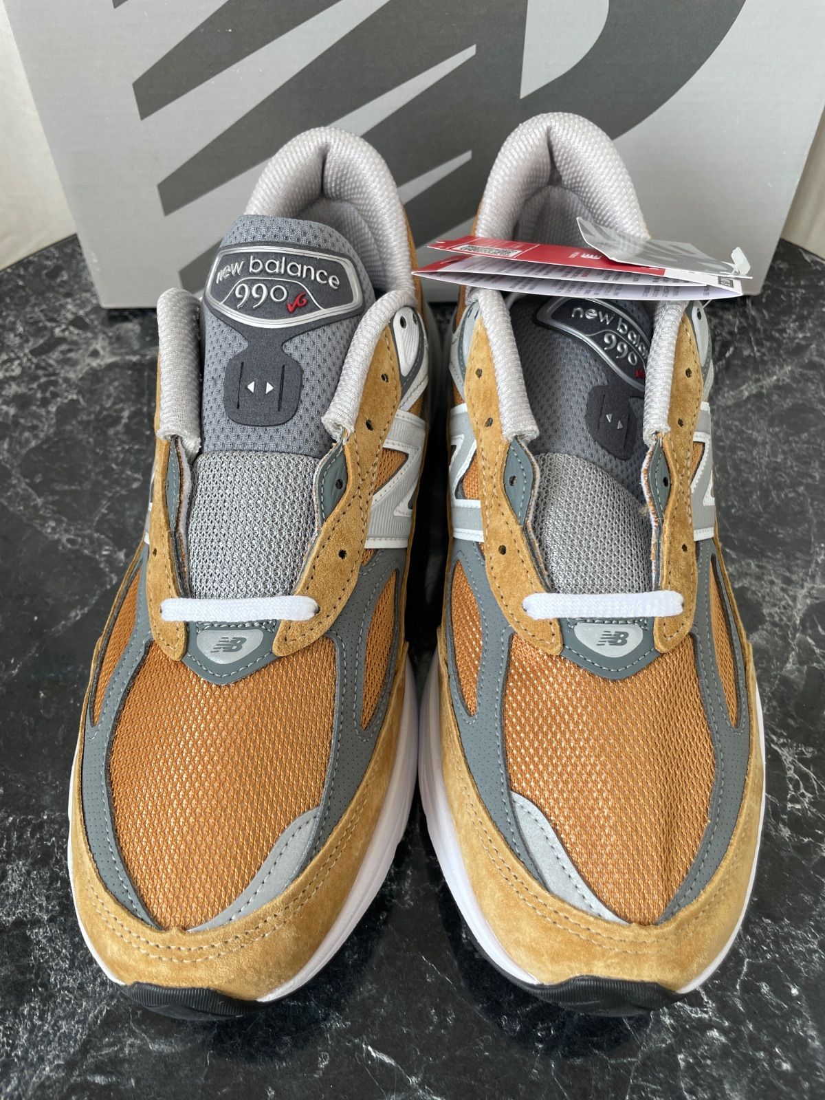 未使用品】new balance ニューバランス 990 V6 ブラウン U990TN6 28.5 