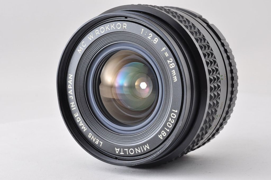 ミノルタ MC W.ROKKOR 28mm f2.8 広角 オールドレンズ 11 ミノルタ MINOLTA MC W.ROKKOR 28mm F2.8 Amazon.co.jp: Minolta MF