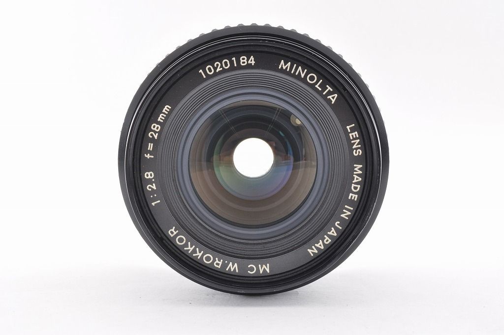 2ヶ月保証付き】Minolta MC W.Rokkor 28mm F2.8 広角 単焦点 オールド