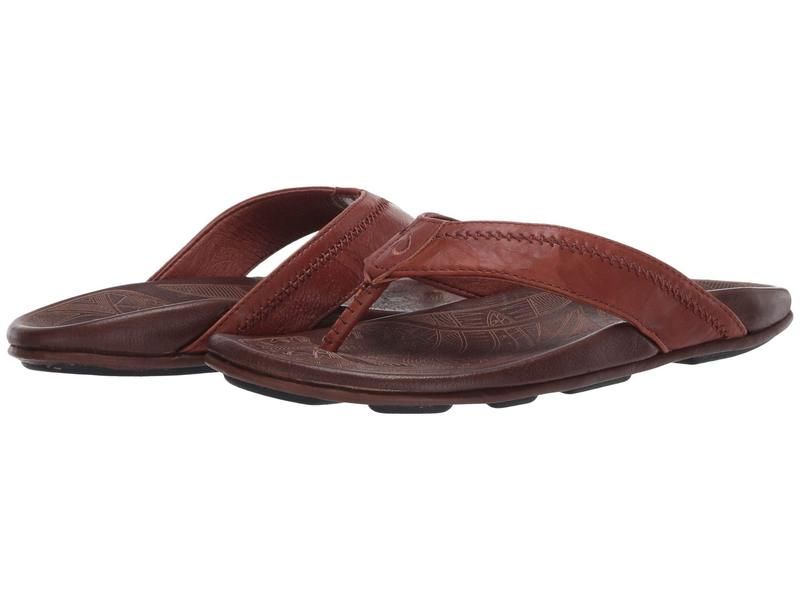 オルカイ メンズ シューズ サンダル OluKai Hiapo RumDark Wood