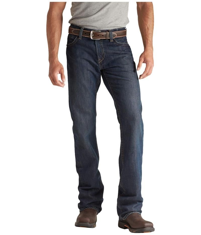 アリアト メンズ ボトムス デニムパンツ ブーツカット ブーツ ジーンズ Ariat FR M4 Bootcut Jeans Shale 23,660円