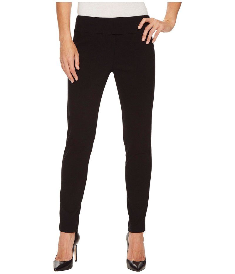 エリオットローレン レディース ボトムス カジュアルパンツ アンクル Elliott Lauren Control Stretch PullOn Ankle Pants with Back Slit Detail Black ブラック
