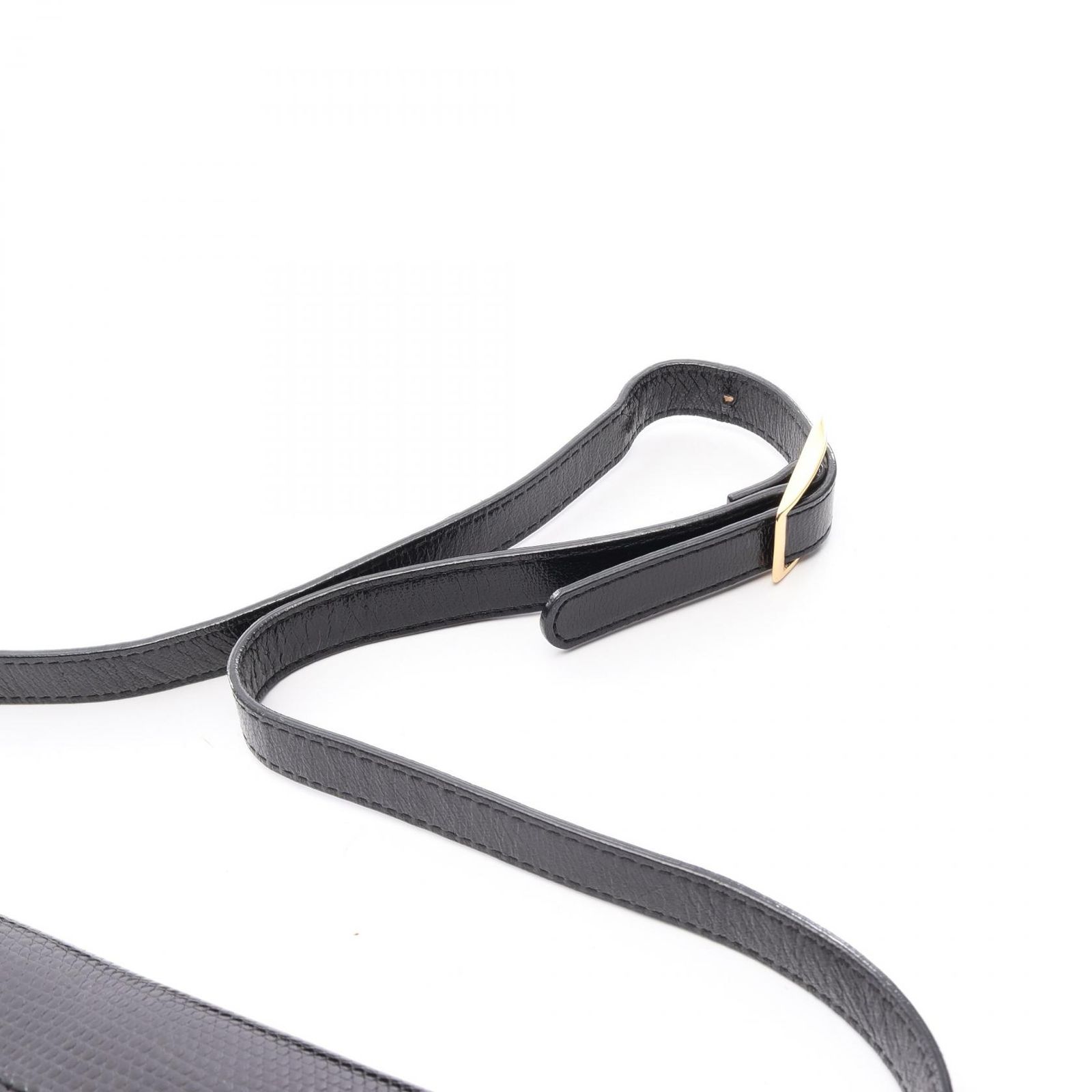 イヴ・サンローラン YVES SAINT LAURENT ショルダーバッグ リザード型 