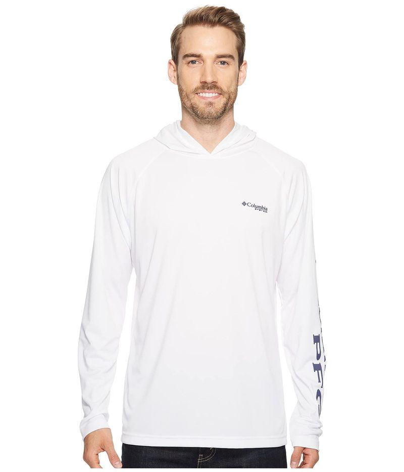 コロンビア メンズ アウター パーカー・スウェット Columbia Terminal Tackle Hoodie WhiteNightshad ホワイト