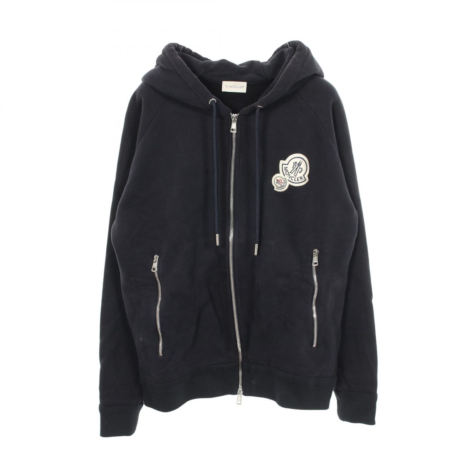 モンクレール MONCLER パーカー コットン ジップアップパーカー メンズ Used B