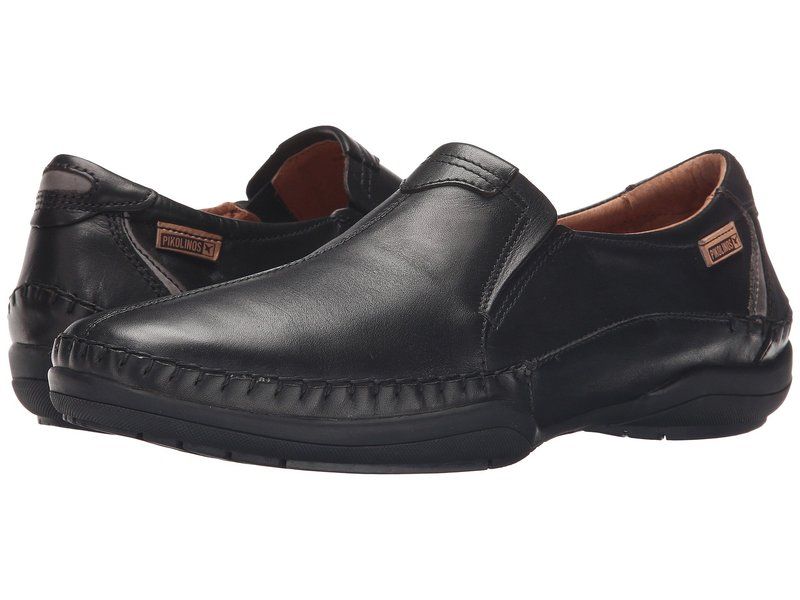 ピコリーノス メンズ シューズ スリッポン・ローファー Pikolinos San Telmo M1D6032 BlackDark Grey ブラック