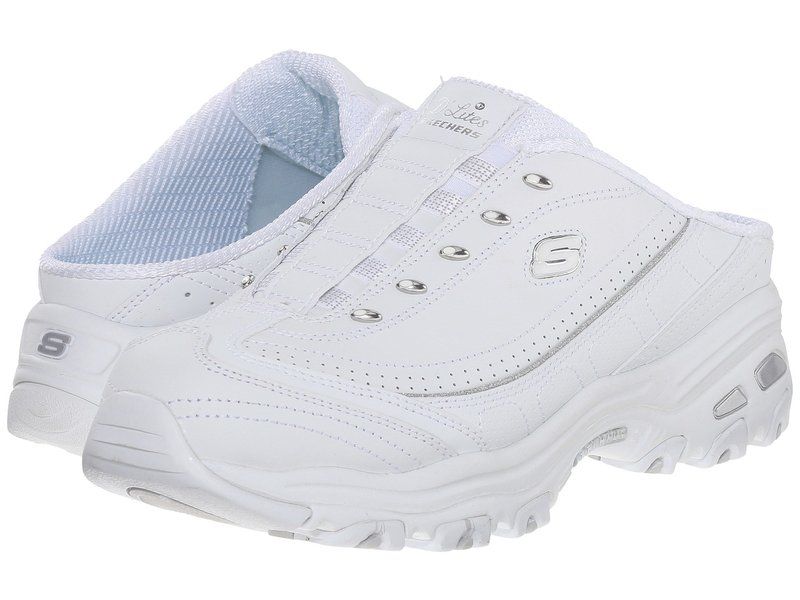スケッチャーズ レディース シューズ スニーカー SKECHERS DLites Bright Sky White ホワイト