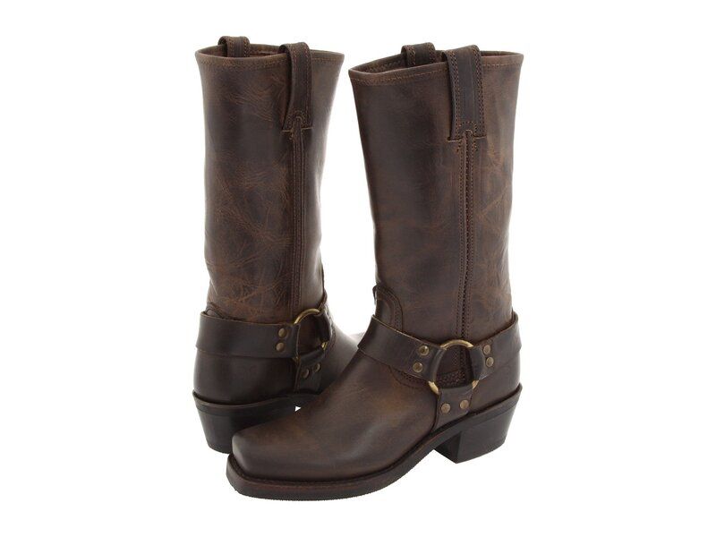 フライ レディース シューズ ブーツ・レインブーツ Frye Harness 12R Smoke Old Town スモーク