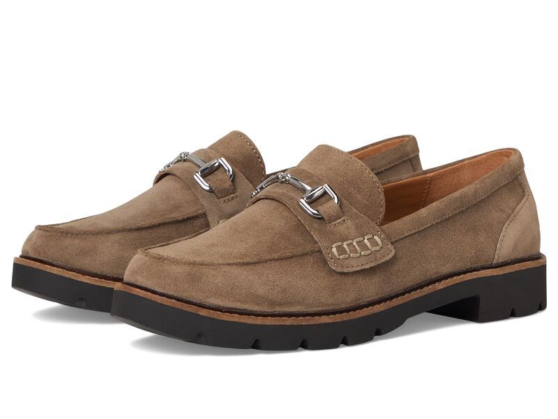 エイトレックス レディース シューズ ブーツ・レインブーツ Aetrex Collette Taupe Suede トープ