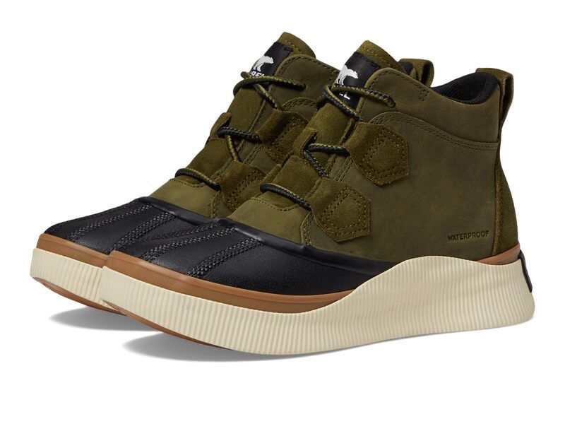 ソレル レディース シューズ ブーツ・レインブーツ SOREL Out N About IV Classic Waterproof Utility GreenBlack ブラック