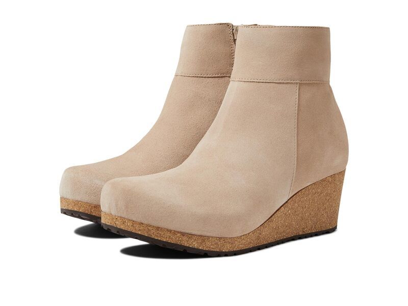ビルケンシュトック レディース シューズ ブーツ・レインブーツ Papillio by Birkenstock Ebba Wedge Bootie Warm Sand サンド