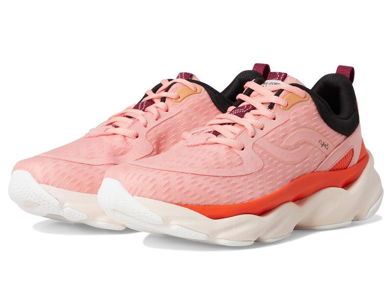 ライカ レディース シューズ スニーカー Ryka Rezorb Max Pink Coral Mesh Fabric ピンク
