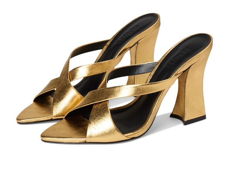 シュッツ レディース シューズ ブーツ・レインブーツ Schutz Glenda Gold ゴールド