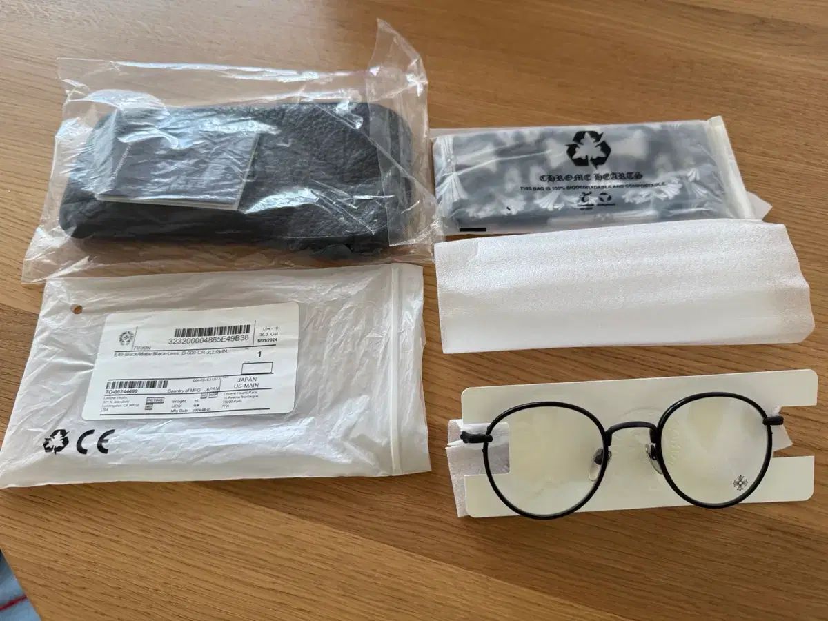 クロムハーツ ファーキン FIRKIN BK/MBK メガネ