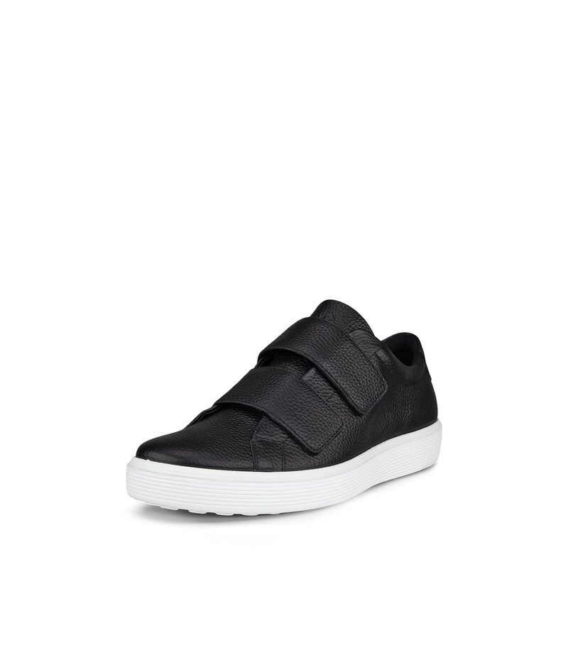 エコー メンズ シューズ スニーカー ECCO Soft 60 Premium Two Strap Sneaker Black ブラック