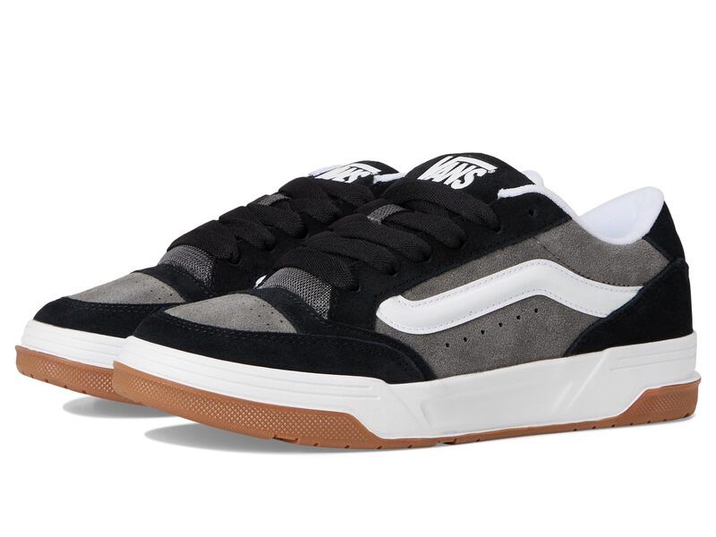 バンズ メンズ シューズ スニーカー Vans Hylane Suede Black ブラック